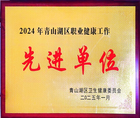 2024年度资阳市青山湖区职业健全工作先进单元